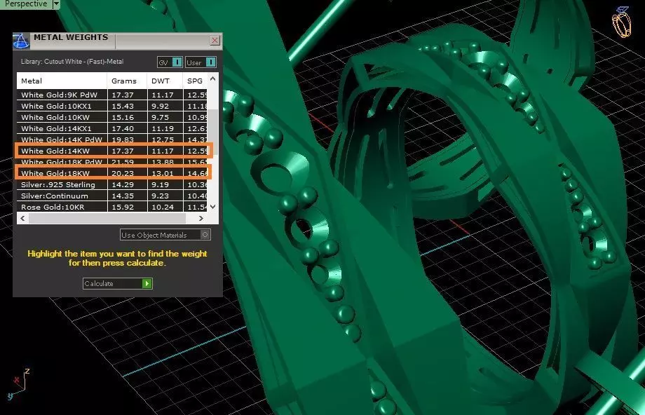 Eternal Twist Full Set Jewelry 3D print model_6