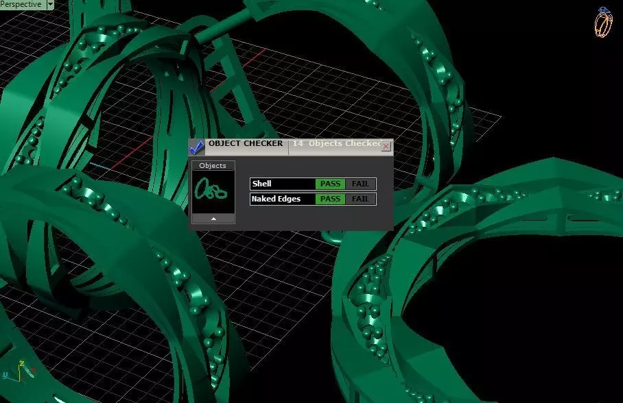 Eternal Twist Full Set Jewelry 3D print model_8