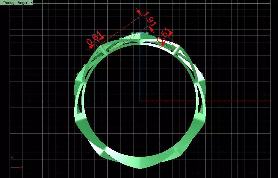 Eternal Twist Full Set Jewelry 3D print model_15