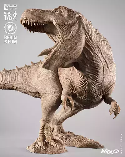 Wicked Video Games T-REX Sculpture