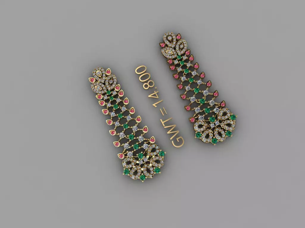 FASION EARING 3D model_0