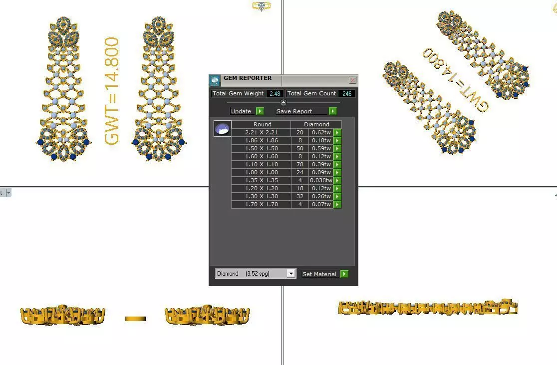 FASION EARING 3D model_1