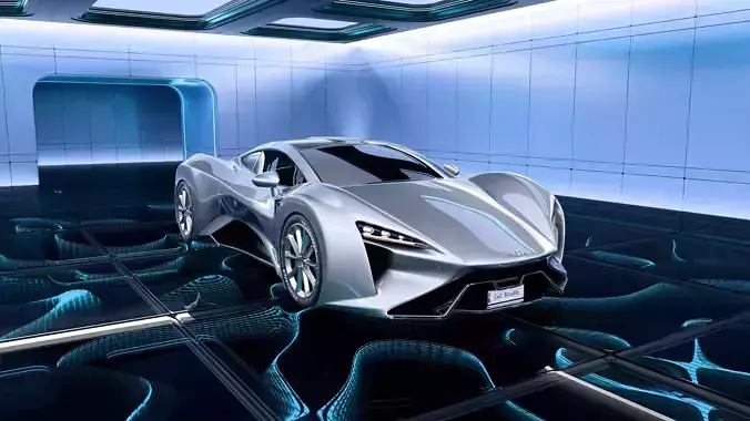 CC Cerberus Hypercar 3D model