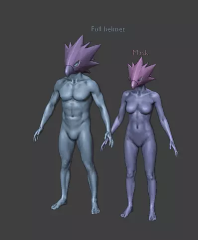 Fumikage Tokoyami 3D print model_7