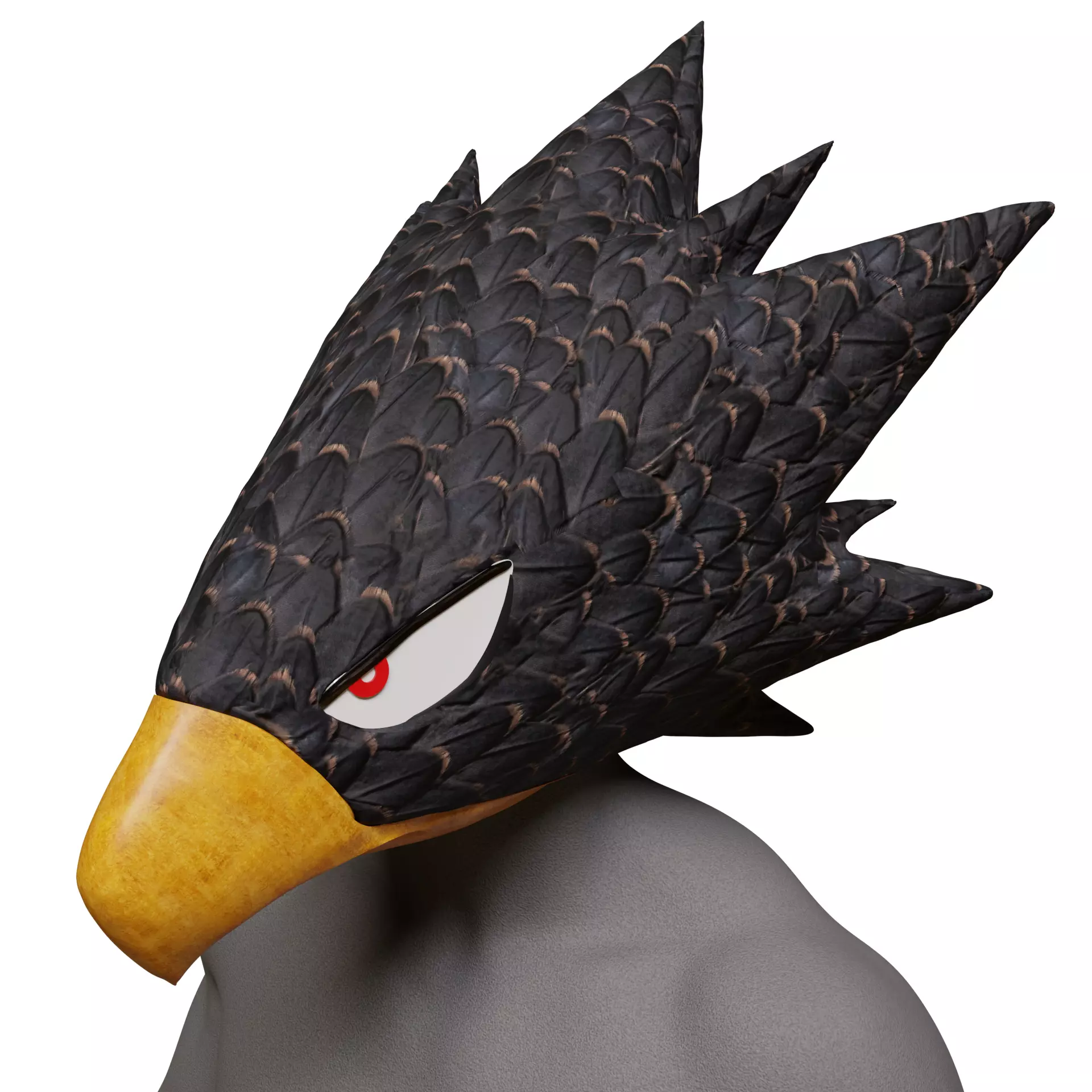 Fumikage Tokoyami 3D print model_3