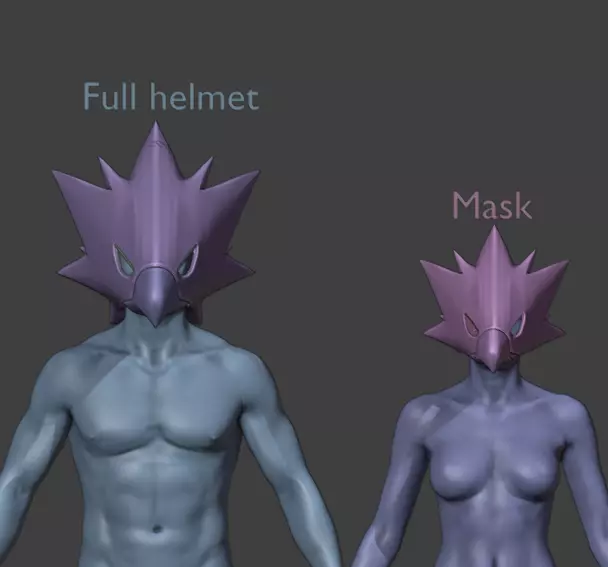 Fumikage Tokoyami 3D print model_5