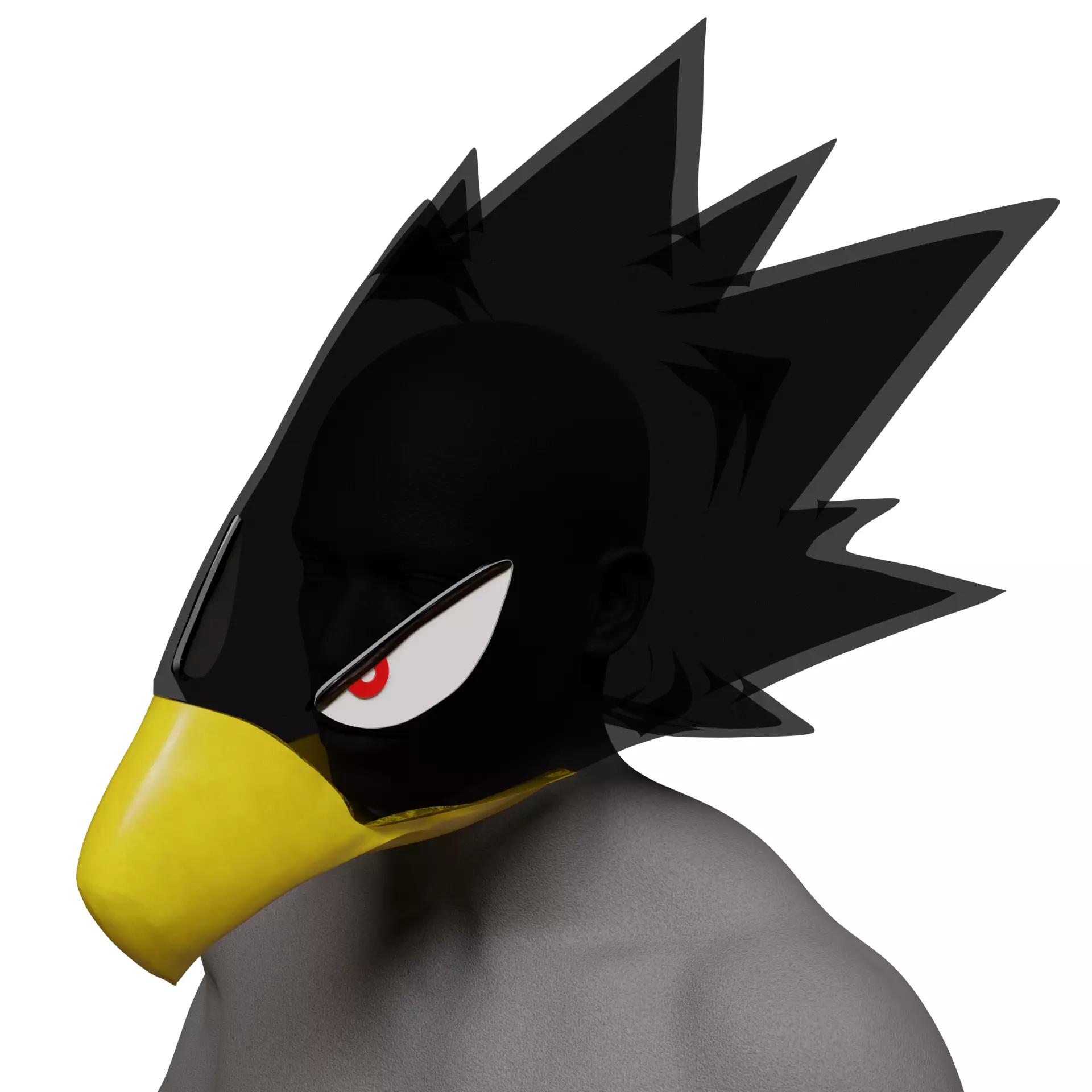 Fumikage Tokoyami 3D print model_2