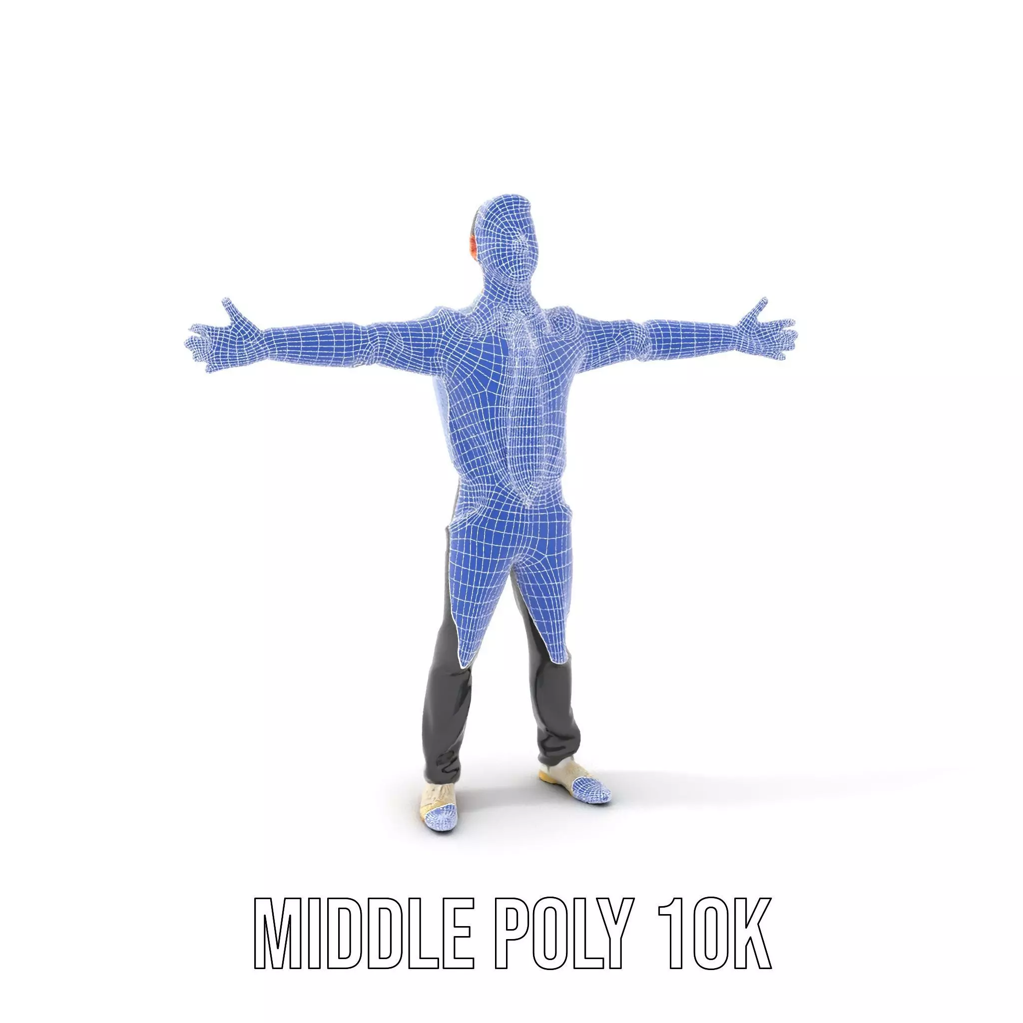 Businessman in Formal Attire Model Pack Low-poly 3D model_6