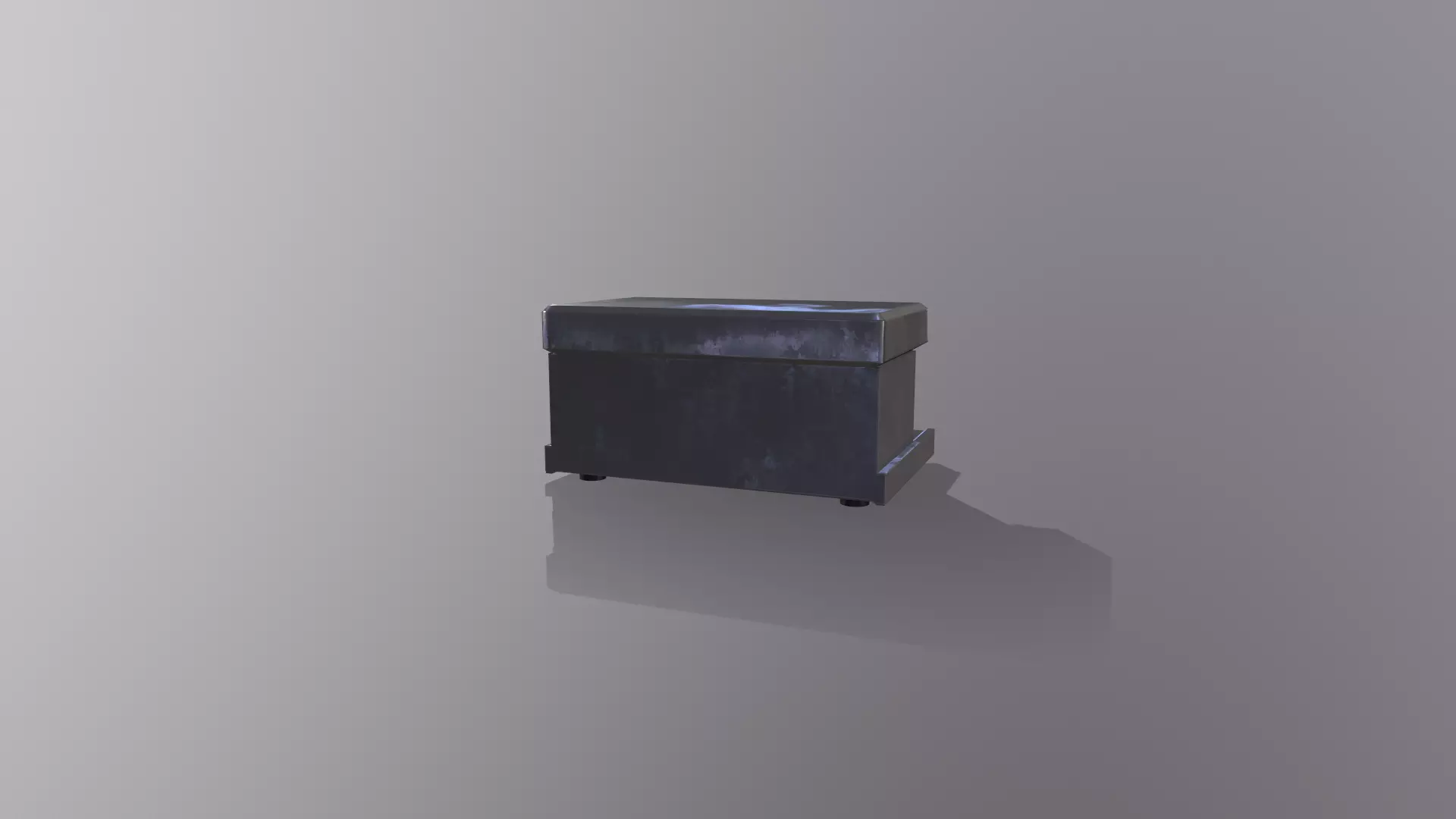 Low Poly Coffee Machine Low-poly 3D model_4