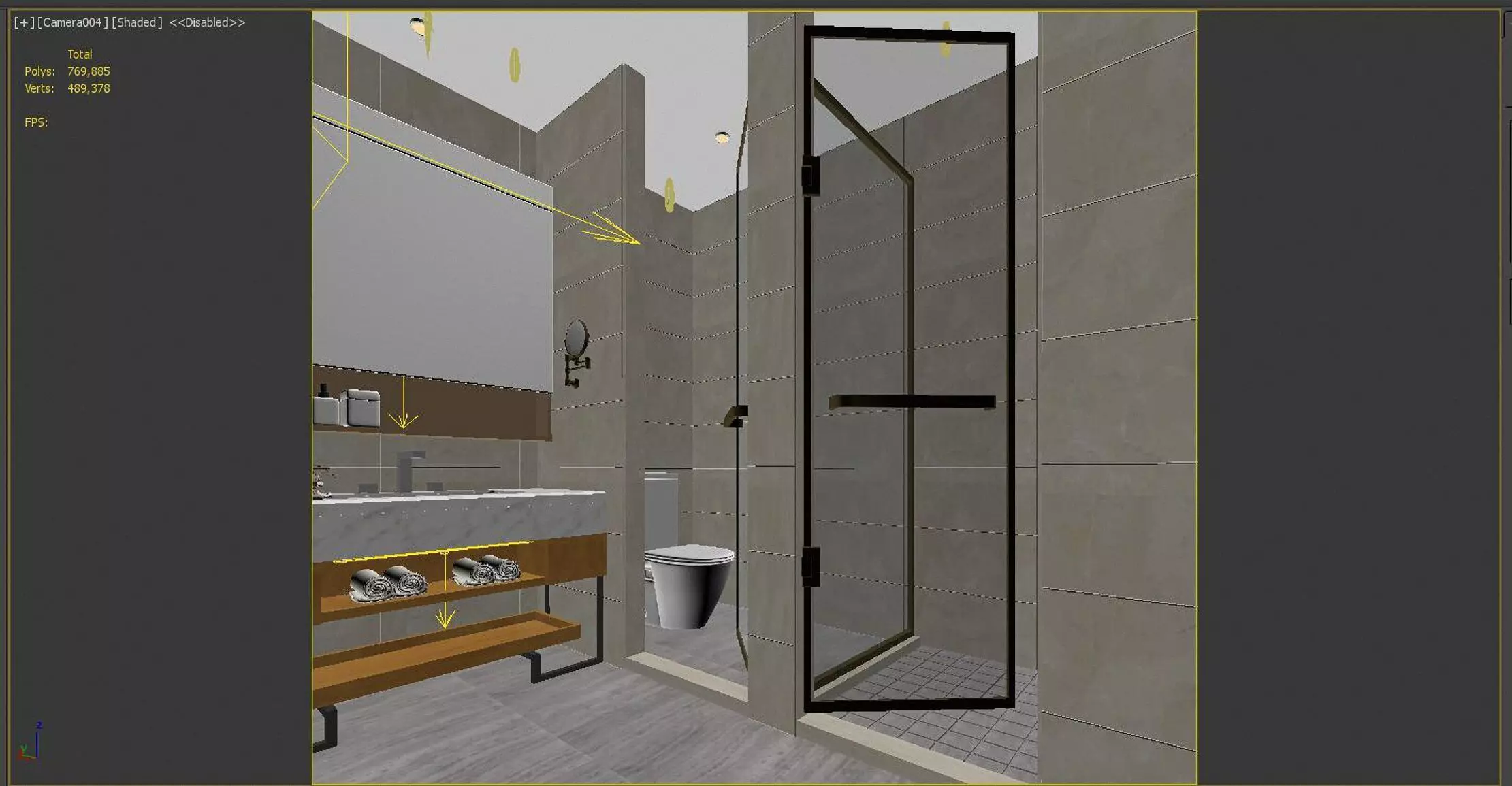Bathroom 3D model_1