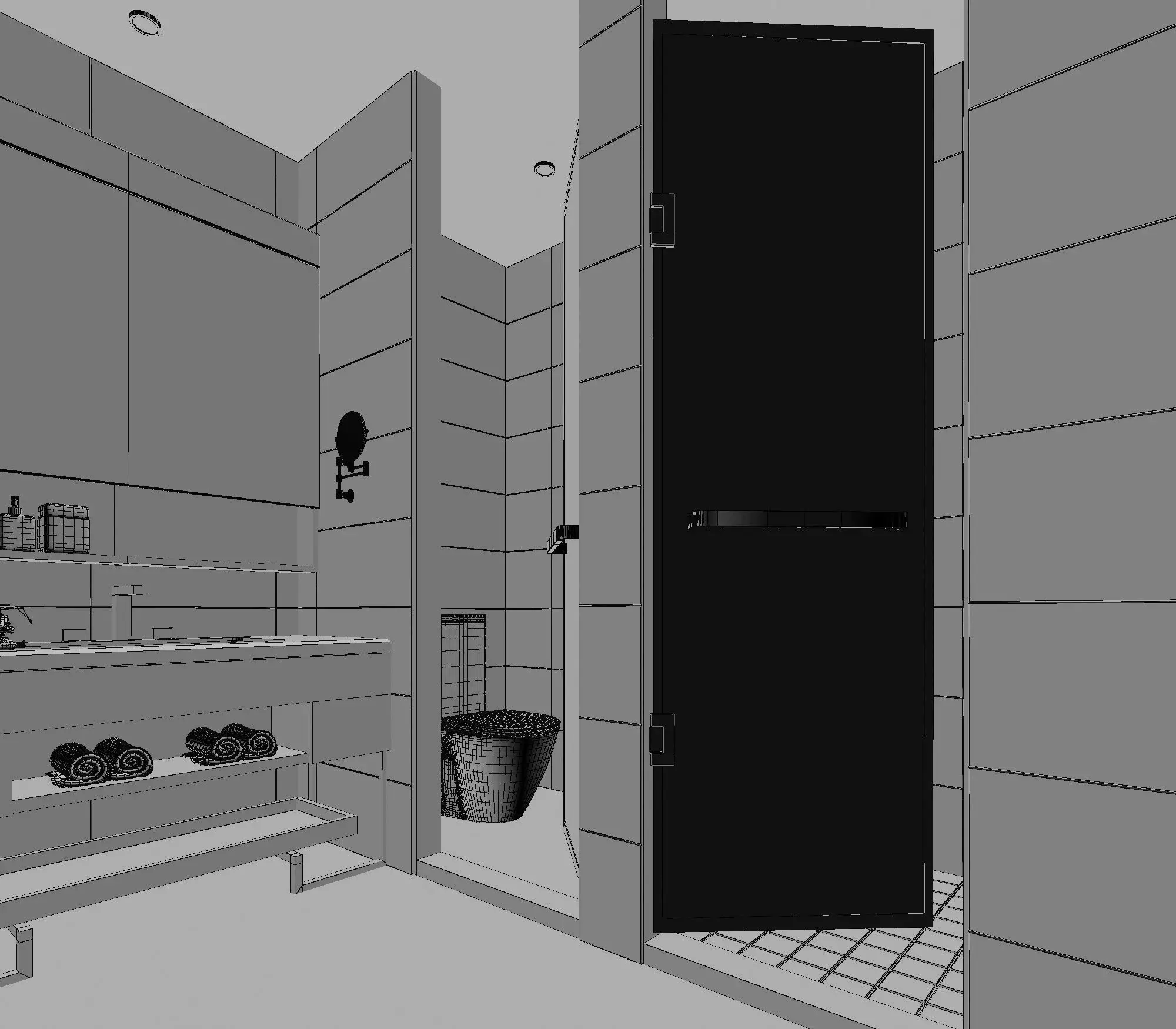 Bathroom 3D model_4