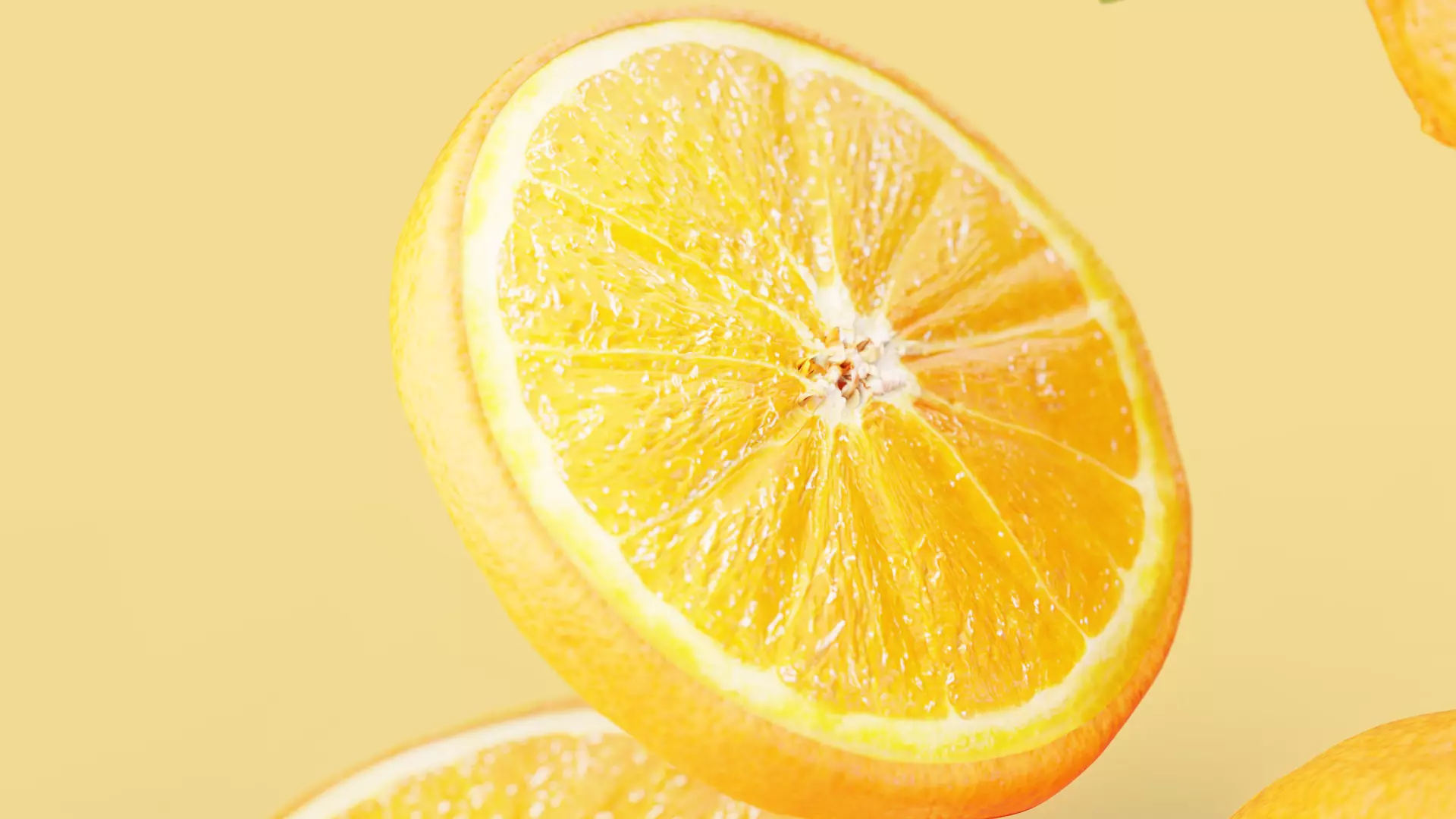 Orange Animated 3D model_15