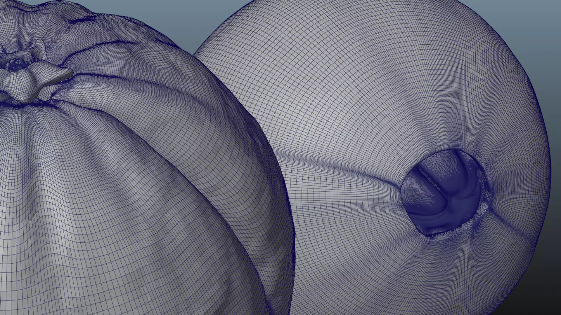 Orange Animated 3D model_26