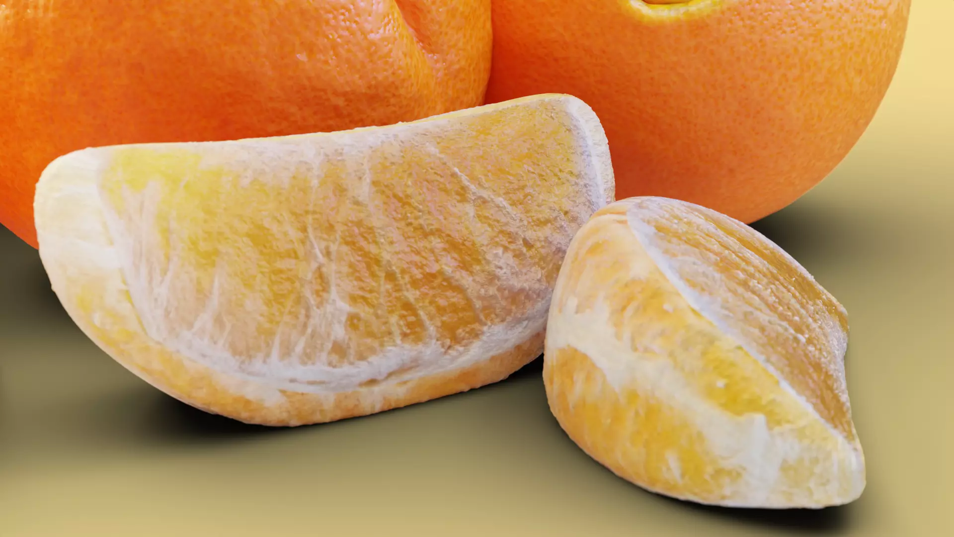 Orange Animated 3D model_14