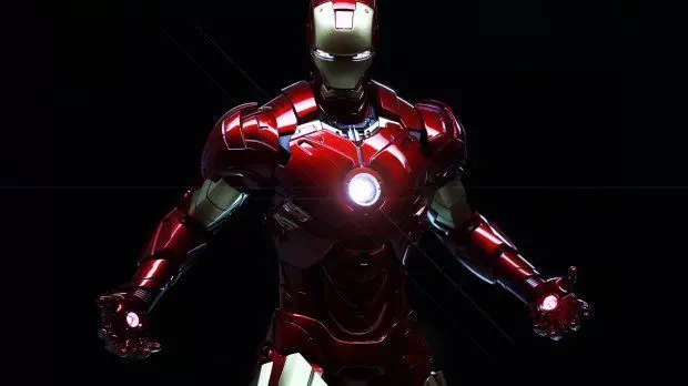 Iron Man Low-poly 3D model_0