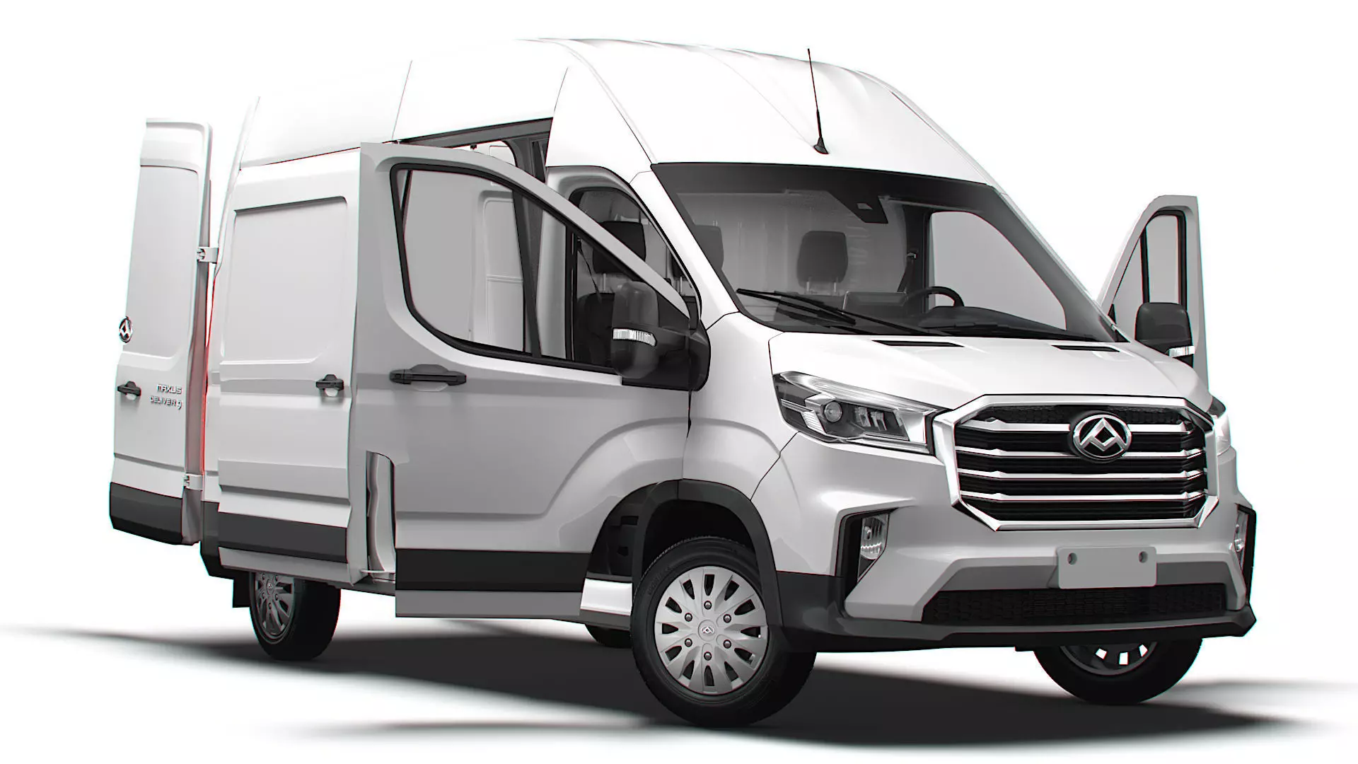 Maxus Deliver 9 Van L3H3 HQInterior 2025 3D model