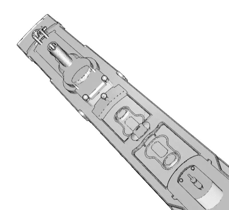 Costa Atlantica Cruise Ship Model 3D print model_2