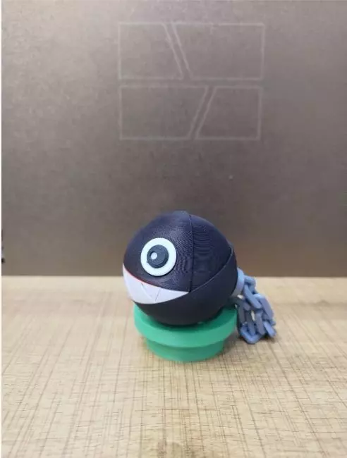 Chain chomp  3D print model_8