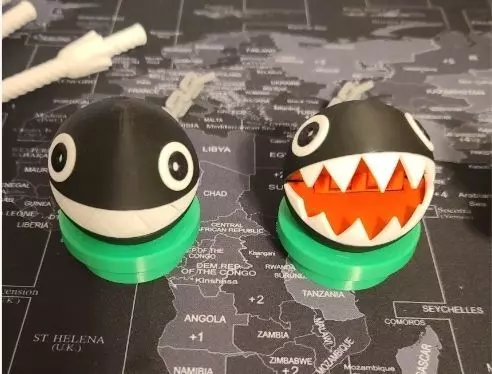Chain chomp  3D print model_4