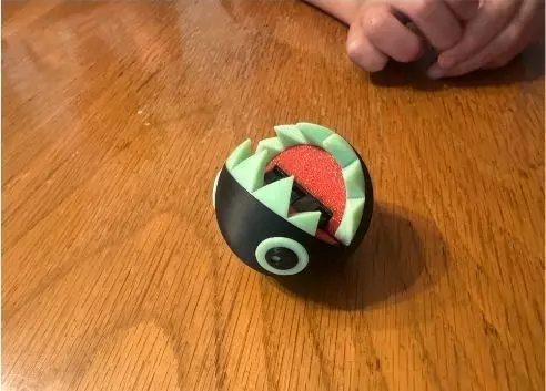 Chain chomp  3D print model_14