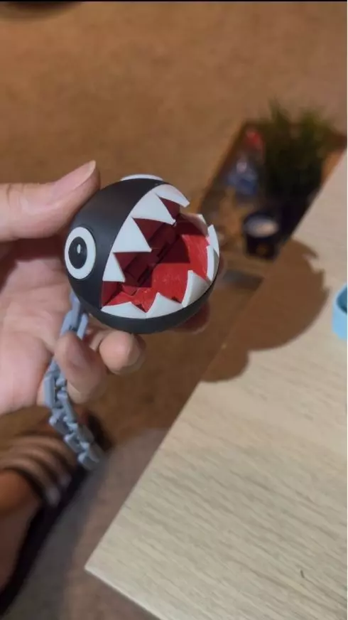 Chain chomp  3D print model_3