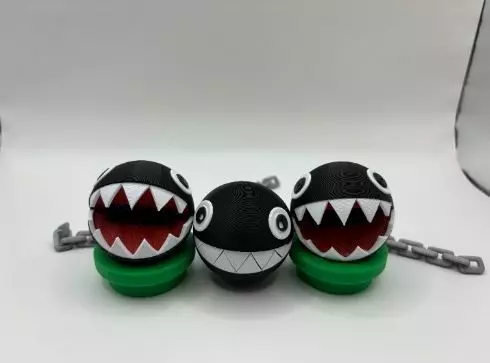 Chain chomp  3D print model_11