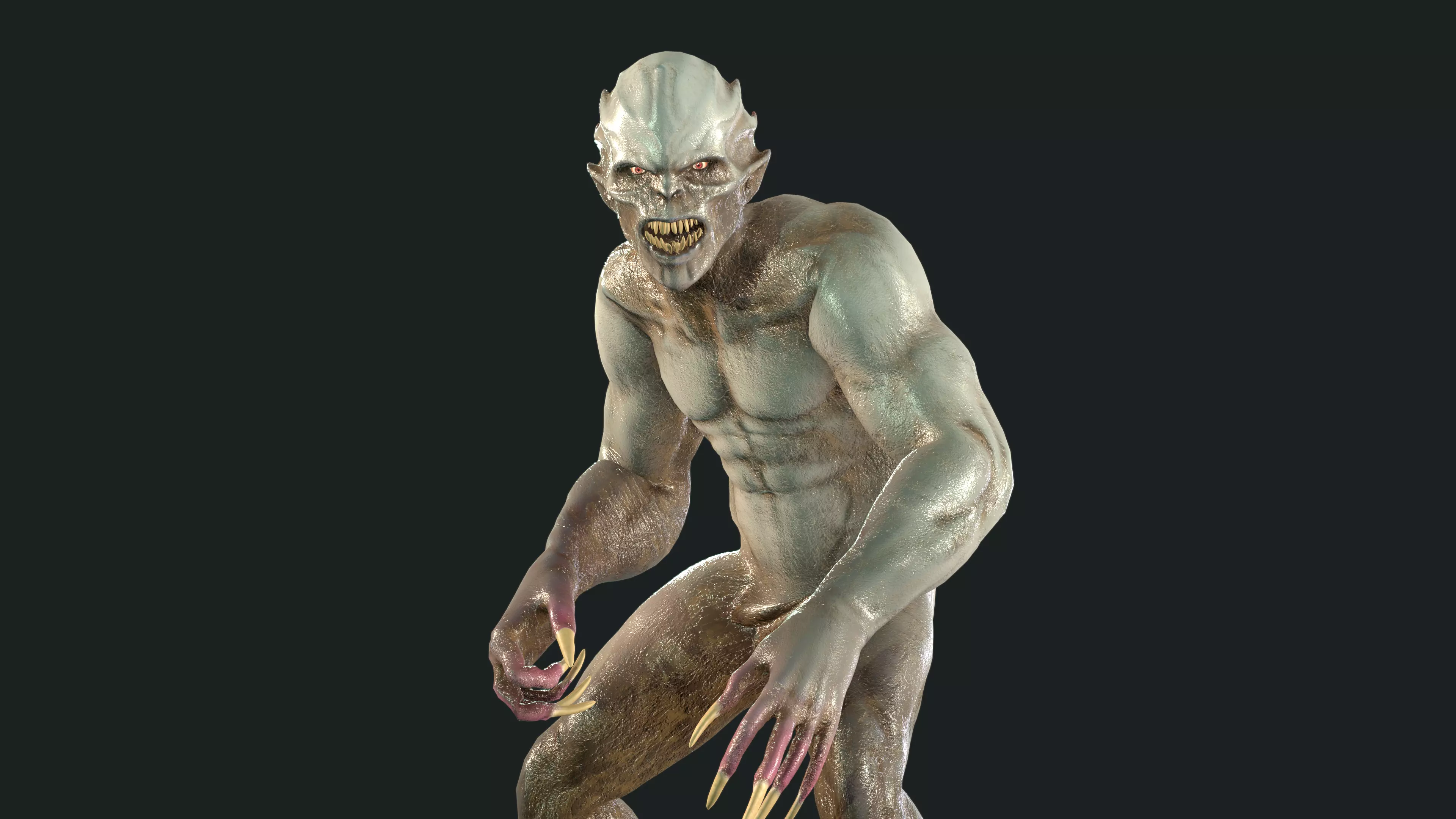 ShadowReaper1 Low-poly 3D model_2