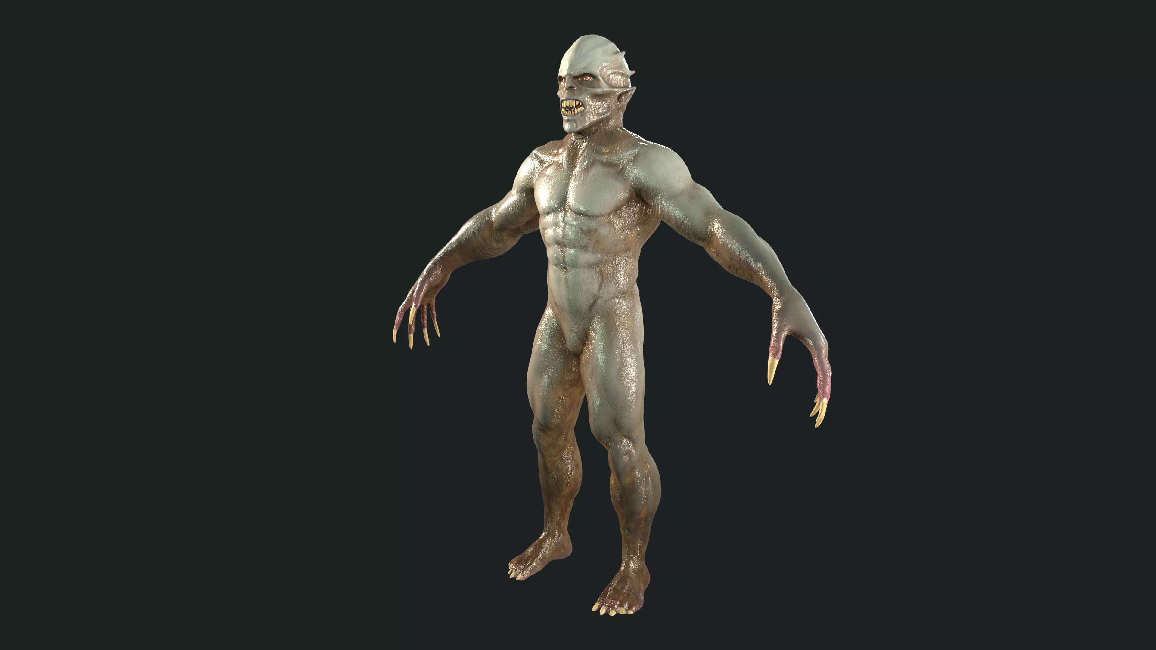 ShadowReaper1 Low-poly 3D model_3