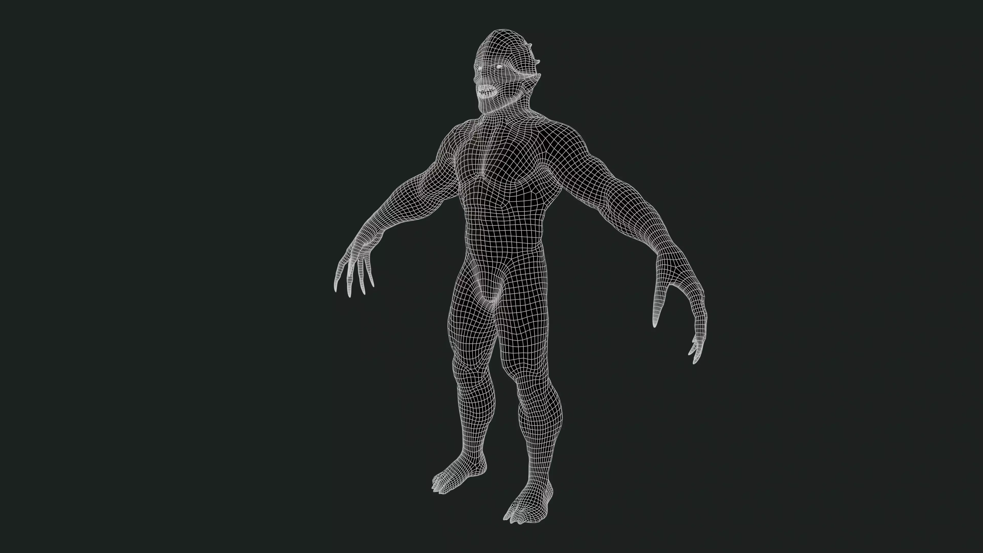 ShadowReaper1 Low-poly 3D model_7