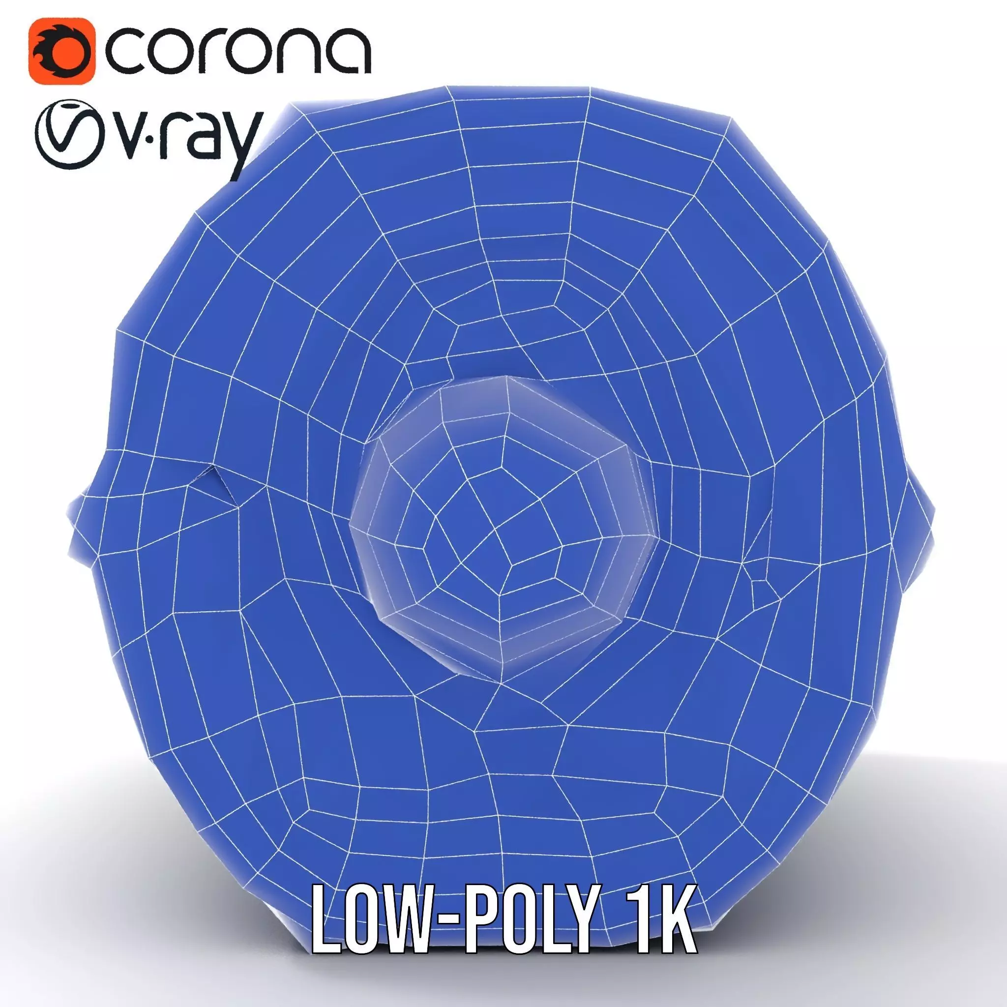 Futuristic SciFi Engine Reactor model pack Low-poly 3D model_27