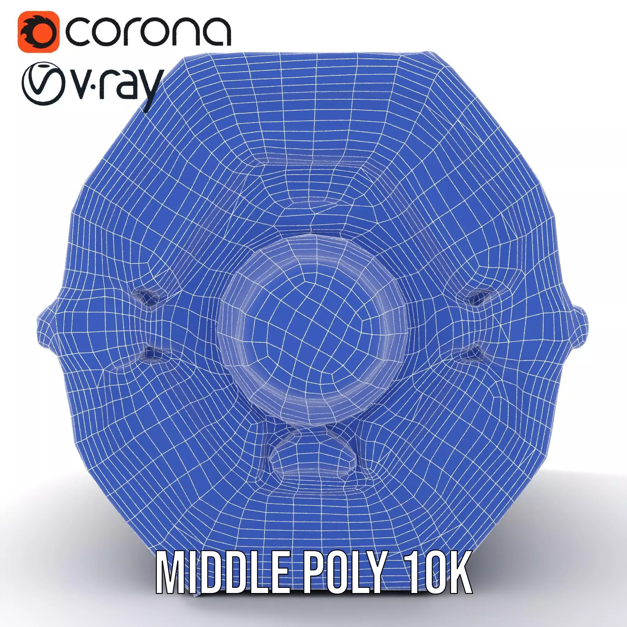 Futuristic SciFi Engine Reactor model pack Low-poly 3D model_21