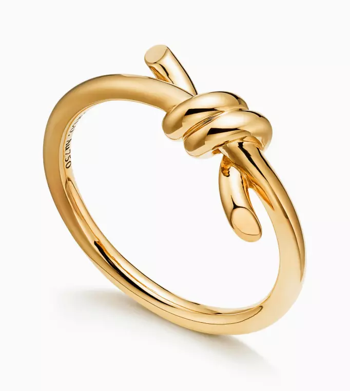 Tiffany Knot ring 3D print model_7