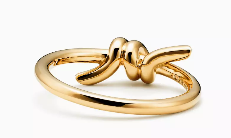 Tiffany Knot ring 3D print model_8