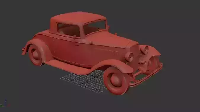 F De Luxe Coupe V8 1932