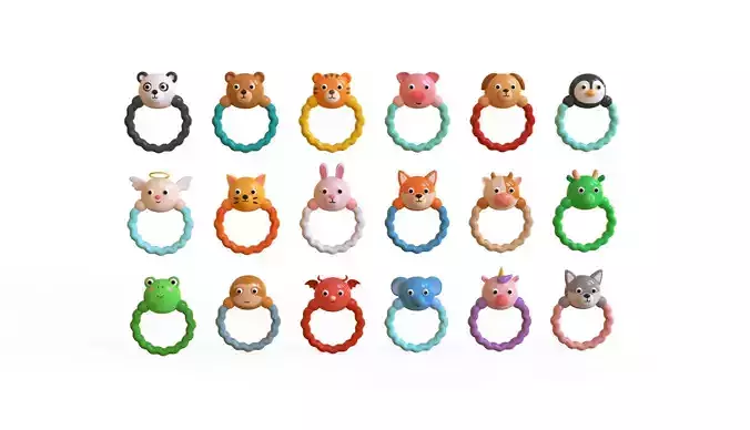 Teething Ring Pack 01