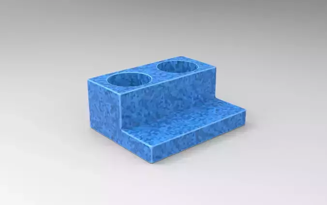 Kany Pen Holder Low-poly 3D model