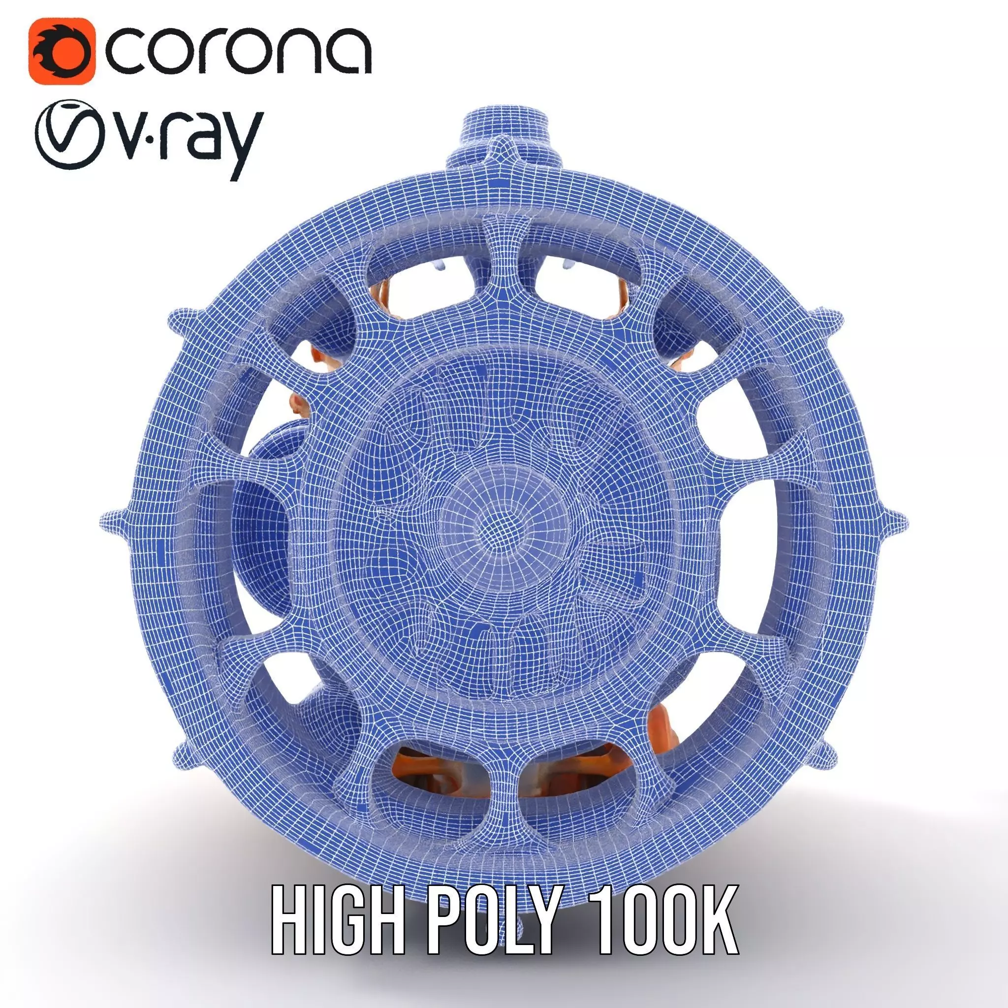 Steampunk Engine Model Pack with Intricate Detailing Low-poly 3D model_33