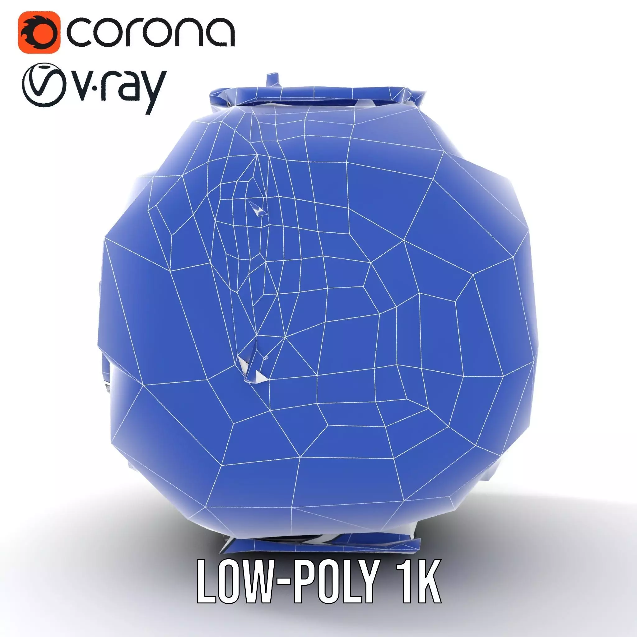 Futuristic Industrial Cargo Unit Model Pack Low-poly 3D model_28