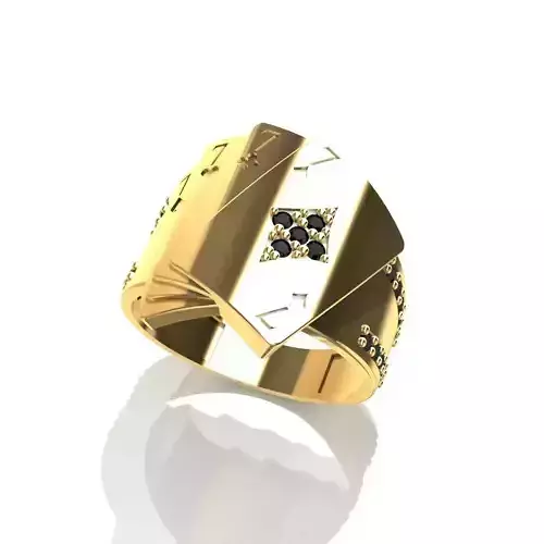 POKER RING 3D print model