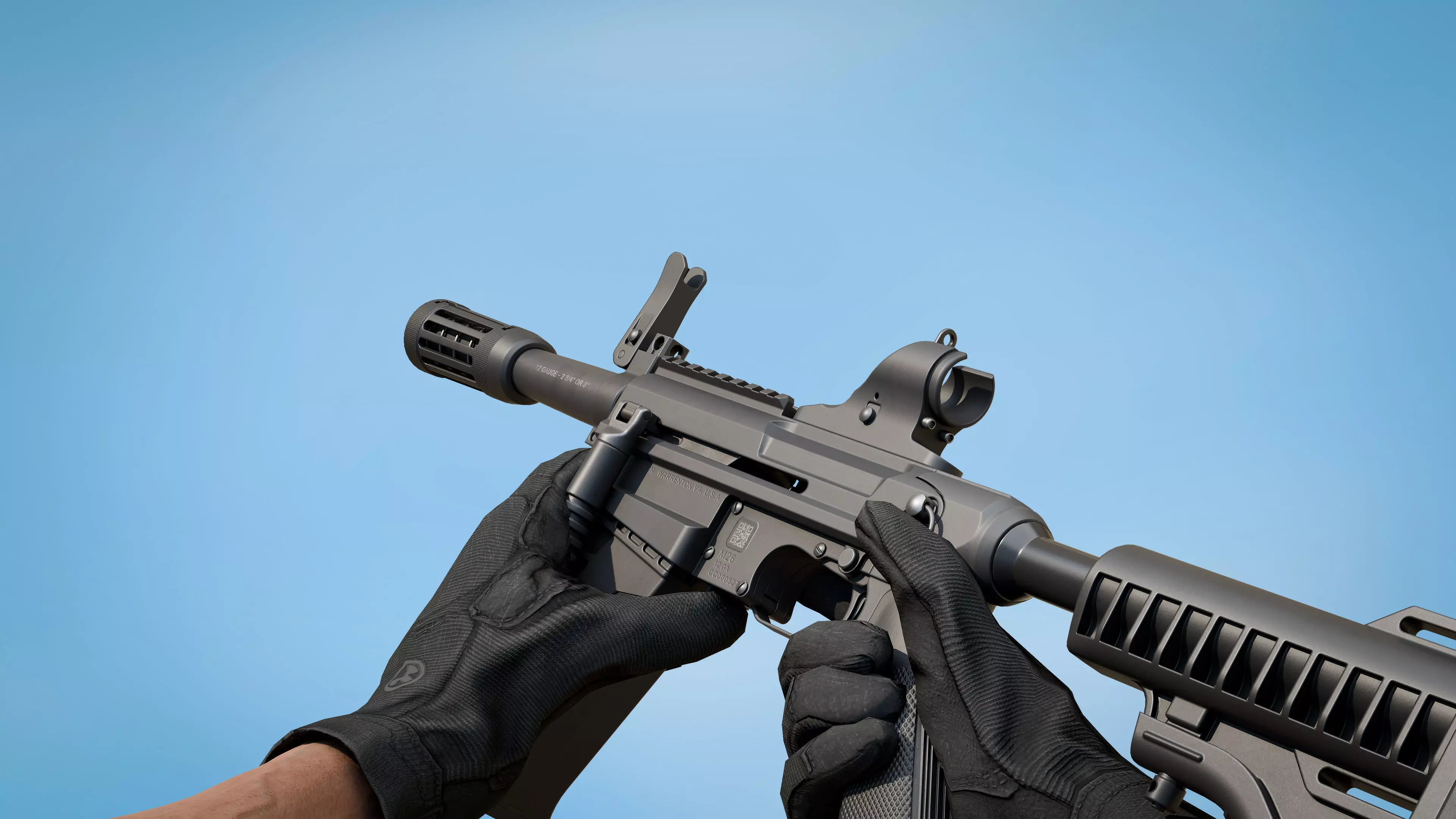 MAGPUL PATROL GLOVES Low-poly 3D model_3