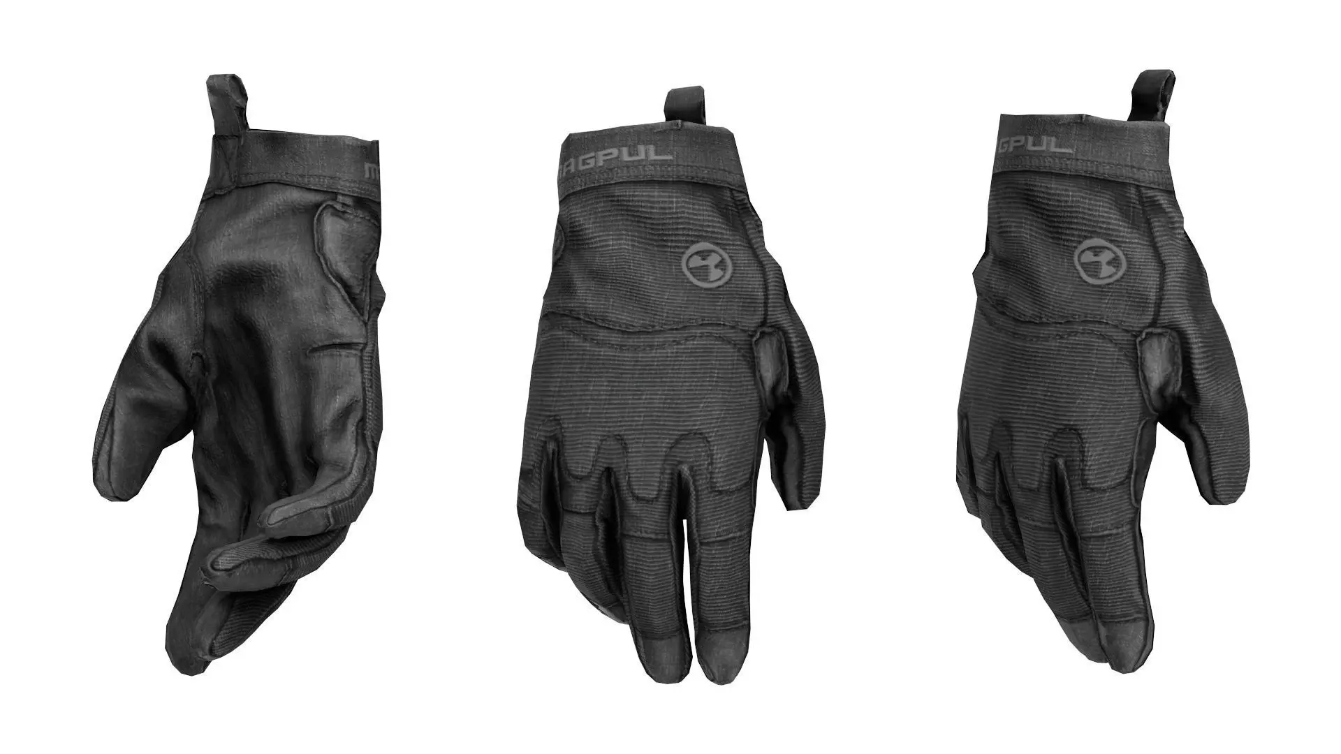 MAGPUL PATROL GLOVES Low-poly 3D model_4