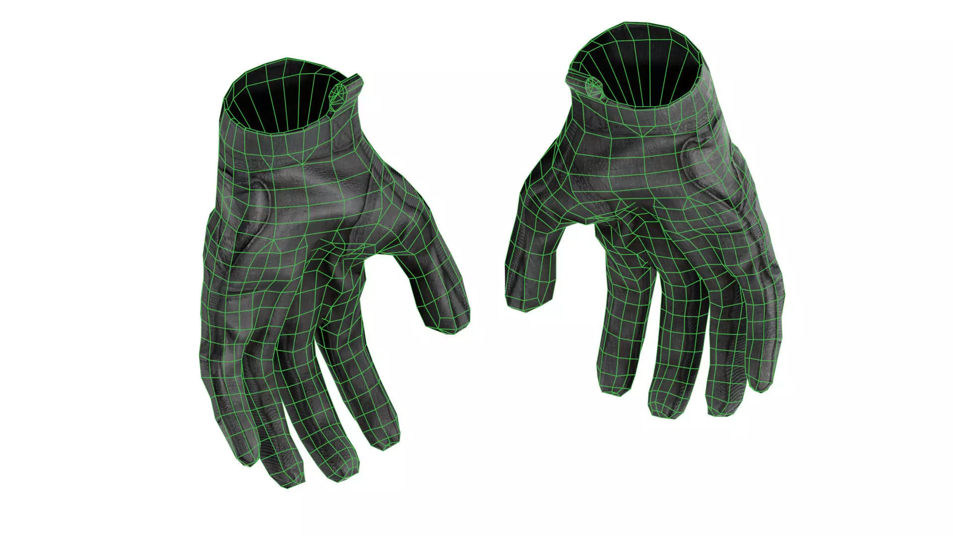 MAGPUL PATROL GLOVES Low-poly 3D model_7