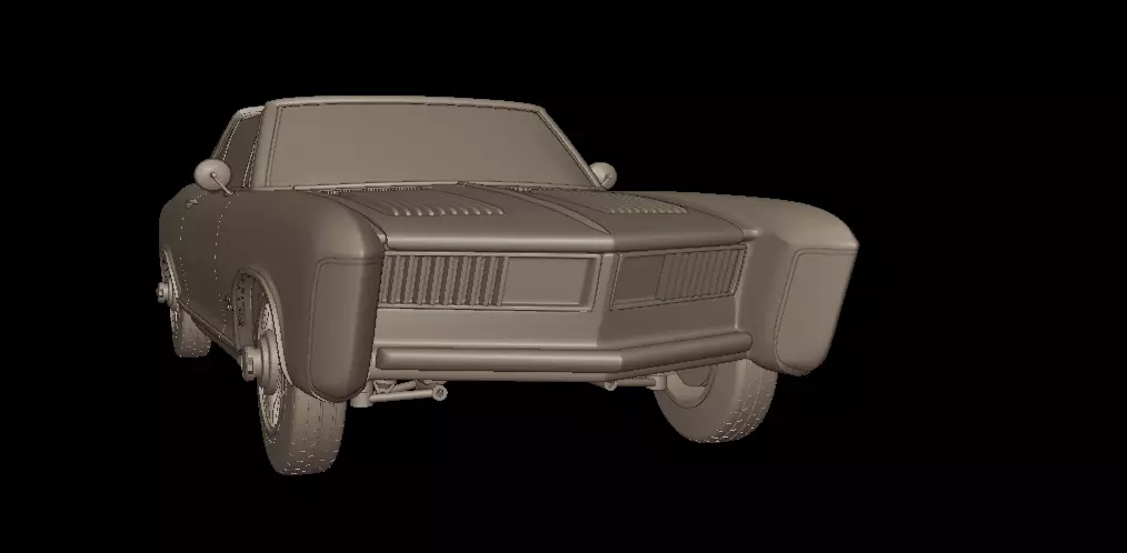 George barris CUSTOM 1963 RIVIERA 3D print model_3