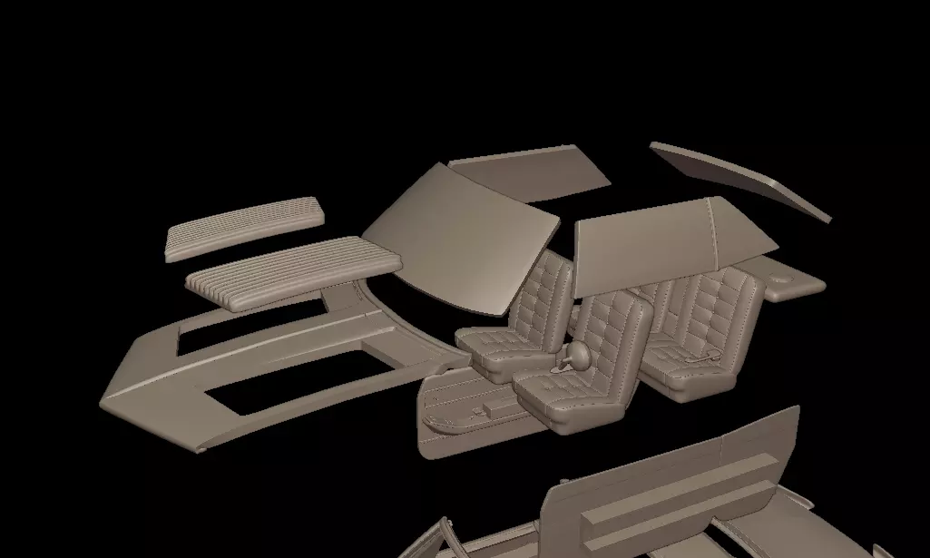 George barris CUSTOM 1963 RIVIERA 3D print model_13