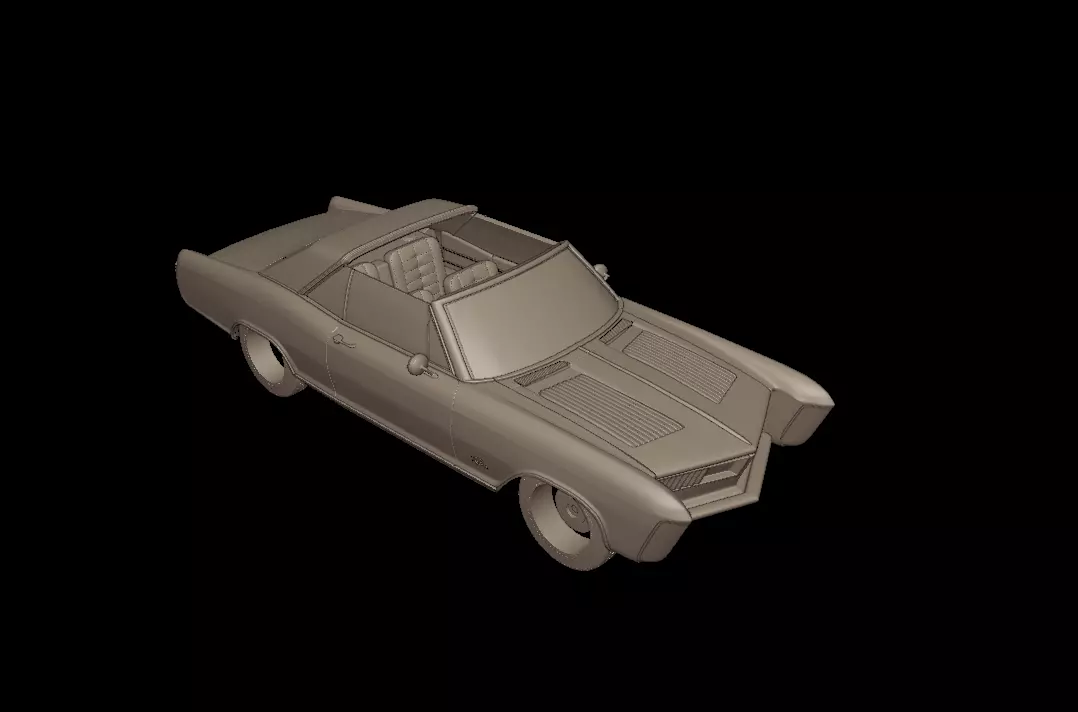 George barris CUSTOM 1963 RIVIERA 3D print model_1