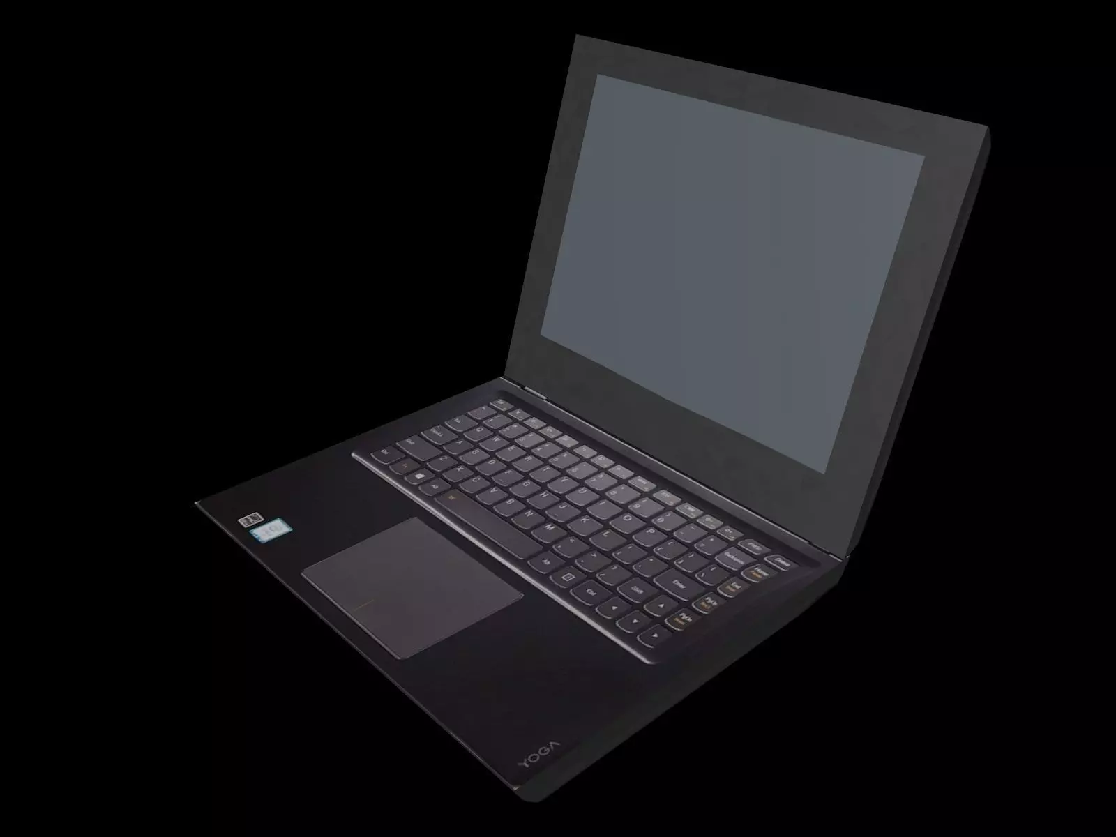 Amimated Laptop Free 3D model