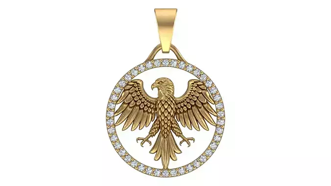 Eagle Figured Pendant