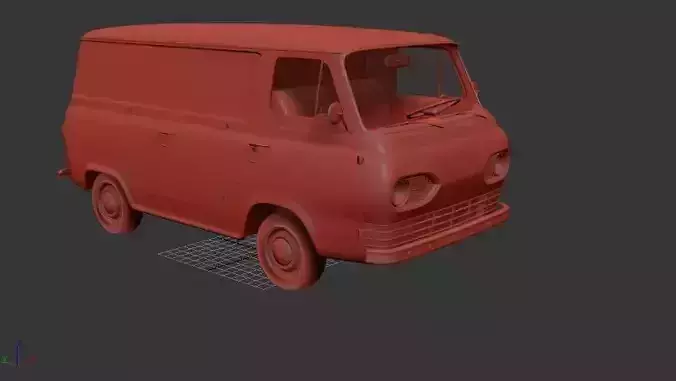 F E series Mk1 Econoline PanelVan 1961