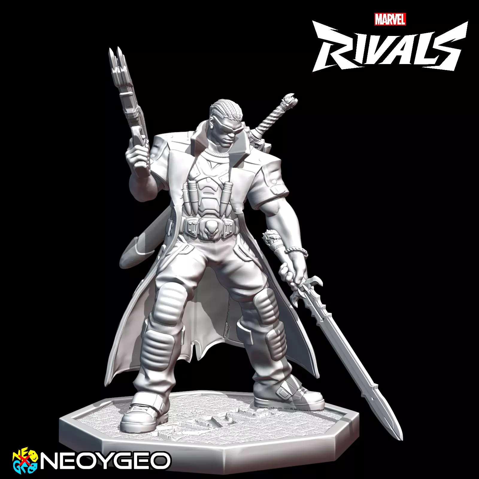 BLADE - MARVEL RIVALS 3D print model_2