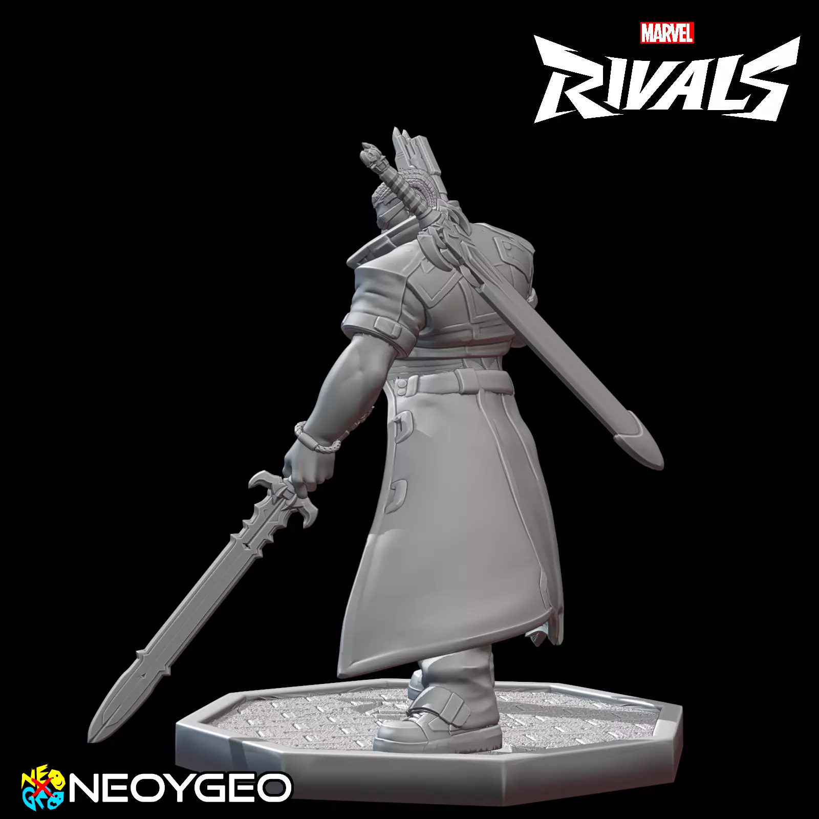 BLADE - MARVEL RIVALS 3D print model_3